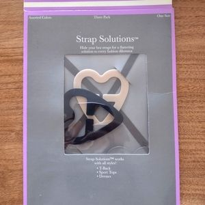 Lingerie Solutions Strap Solution Nude Black